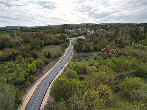 Çavuşköy Asfalt Yol Çalışması Tamamlandı
