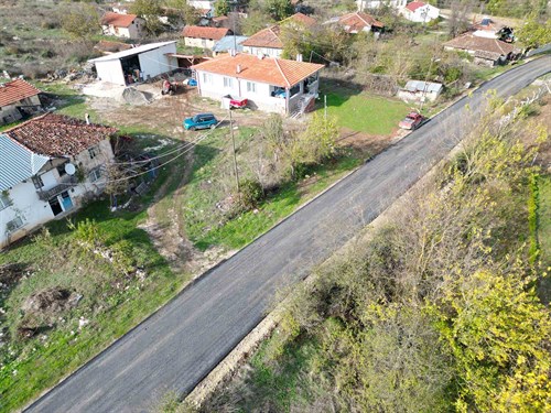 Erkoca Yol Çalışması Tamamlandı